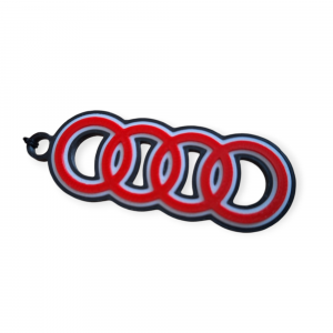 audi logo keyring 1