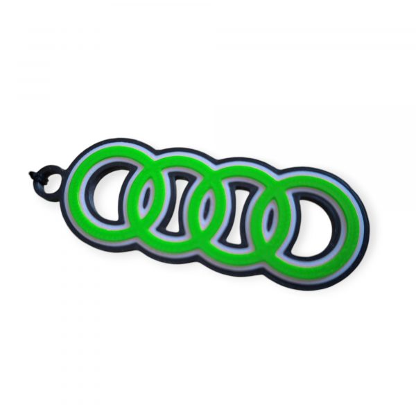 audi logo keyring 4