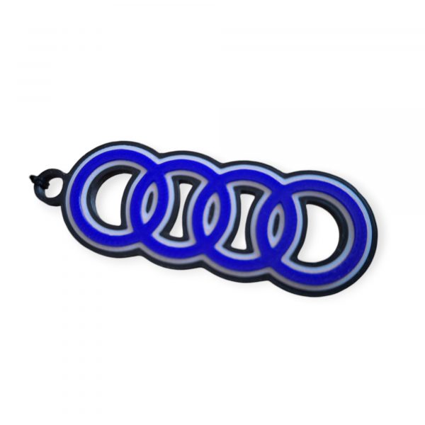 audi logo keyring 5